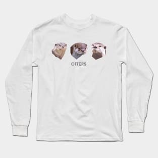 Otters of Asia Long Sleeve T-Shirt